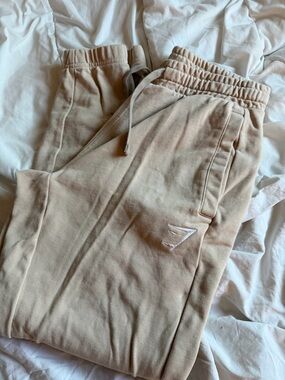 Gymshark Neutral Beige Slim Joggers